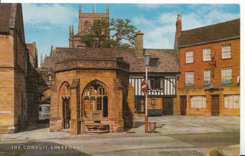 Dorset Postcard - The Conduit - Sherborne - Ref 126A