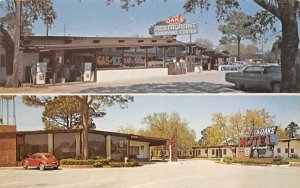 The Oaks Restaurant - Motel - Shopping Center Panacea, Florida  
