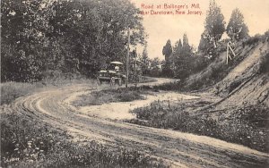 Road at Ballinger's Mill in Daretown, New Jersey