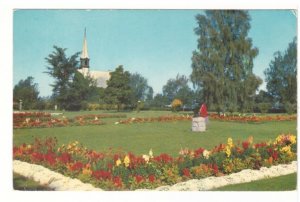 Grand Pre Memorial Park, Grand Pre, Nova Scotia, Vintage Chrome Postcard