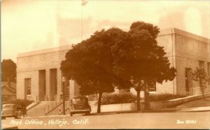 RPPC Sepia Tone Post Office Building Vallejo California CA Zan Photo Postcard