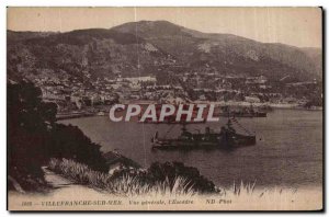 Old Postcard Villefranche Sur Mer General view I Wing Charter