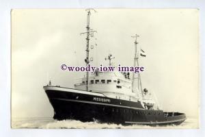 pf2636 - Dutch Smit Tug - Mississippi , built 1960 - postcard