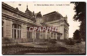 Old Postcard Neris les Bains The front of the casino
