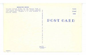 IN - Parke County.  Bridgeton Covered Bridge