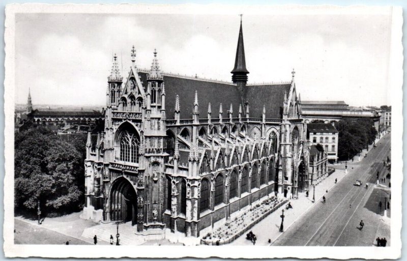 Postcard - Church of Notre-Dame-au-Sablon - Brussels, Belgium 