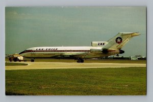 Aviation Airplane Postcard LAN Chile Airlines Boeing 727-116C X11