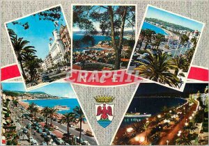 Modern Postcard The Azure rating Nice La Promenade des Anglais gnerale view o...