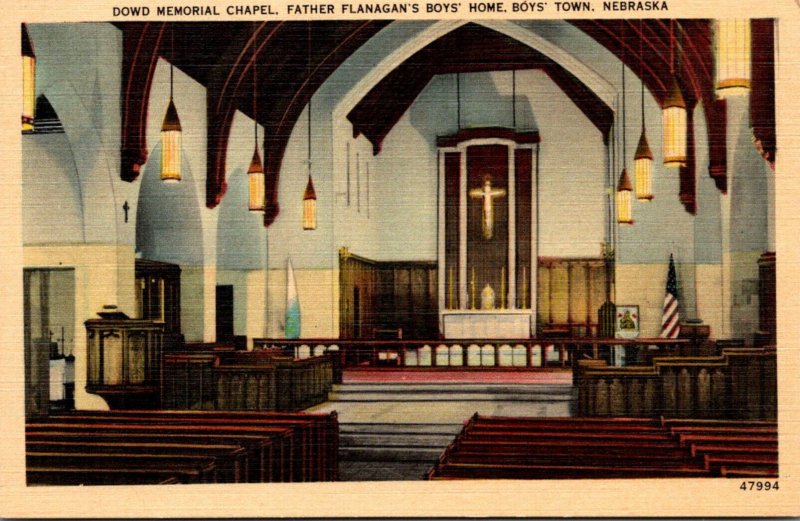 Nebraska Boys Town Father Flanagan's Boys' Home Dowd Memorial Chapel