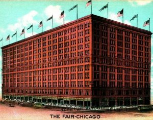 Harding's Fair Department Store Building Chicago IL Illinois UNP 1910s Postcard