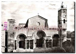 Modern Postcard Saint Gilles Facade De I'Eglise