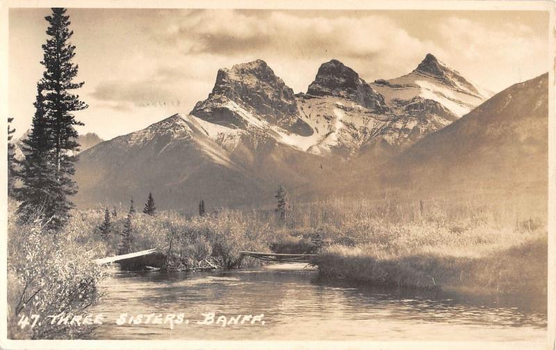 BR45811 Three sisters Banff canada