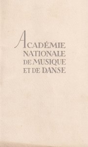 Acadamie Nationale De Musique Et De Danse 1938 Rigoletto French Opera Theatre...