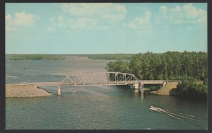 Ontario PETERBOROUGH Aerial Bridge Gannon's Narrows Buckhorn Pigeon Lakes