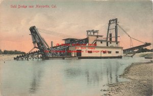 CA, Marysville, California, Gold Dredge, M Rieder No 8231