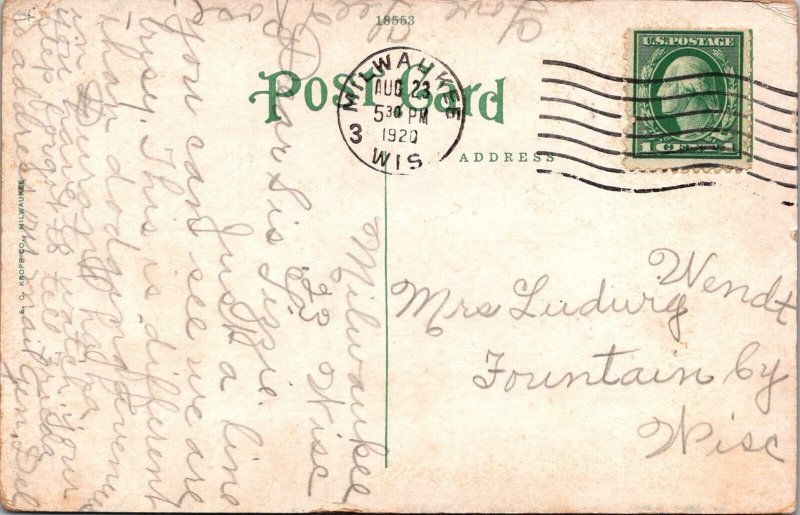 1920s Postcard Unloading Schooners Drunk Men Drinking Beer Comic Humor JF4