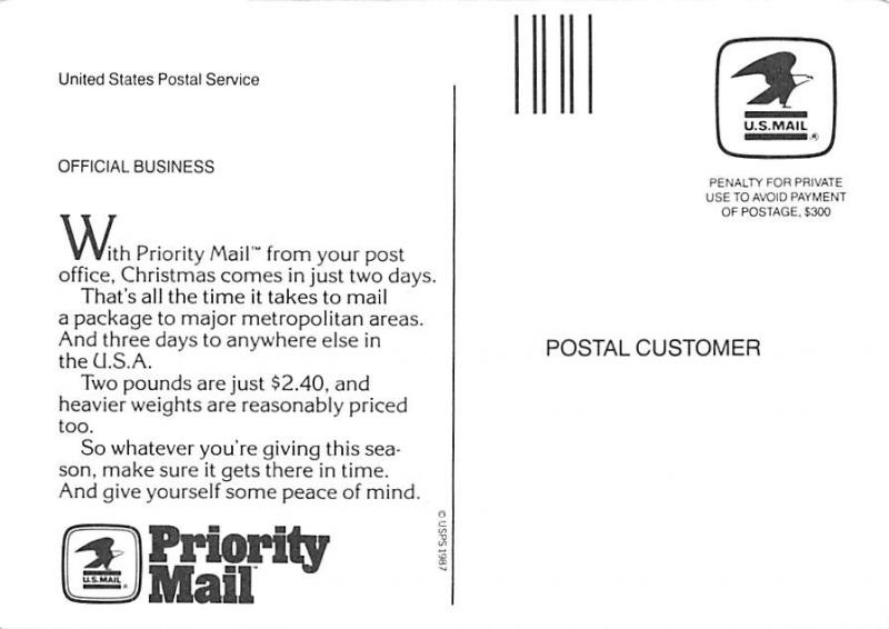 Priority Mail - United States Postal Service