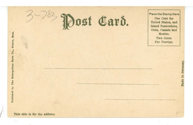 ME - Augusta. Monument Park ca 1906