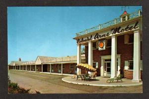 NJ Colonial Arms Motel PENNS GROVE NEW JERSEY Postcard