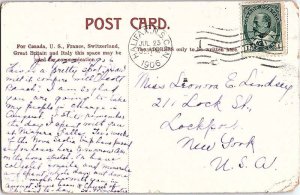 Postcard PANORAMIC SCENE Halifax Nova Scotia NS AJ2175