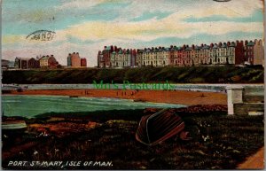 Genealogy Postcard - Saunderson? - Bodnant Hall, Tal-y-cafn, Colwyn Bay RF7058