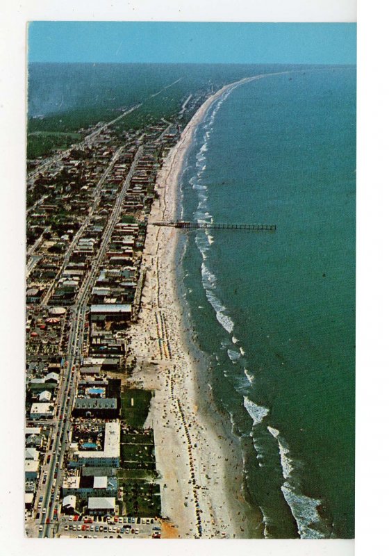 SC - Myrtle Beach. Aerial View North Along Ocean Boulevard