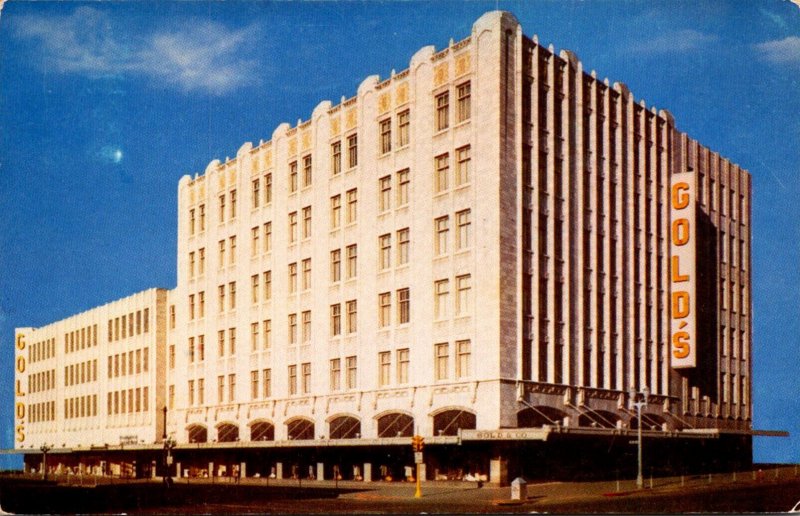 Nebraska Lincoln Gold's Department Store 1955