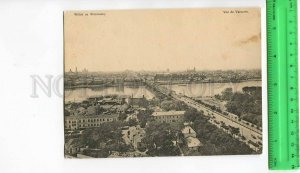 272190 Poland WARSAW view Vintage Chlebowski double postcard