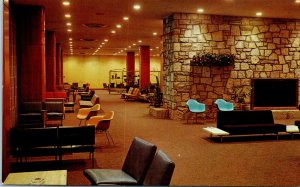 1960s Ohio Union Main Lounge Interior Ohio State University Postcard