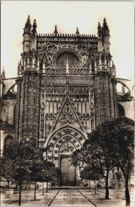 Spain Seville Sevilla Cathedral Concepcion Gate Vintage RPPC C109