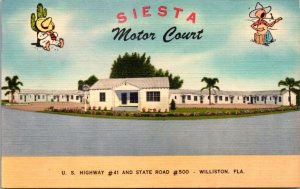 Linen PC Siesta Motor Court U.S. Highway 41 & State Road #500 Williston Florida