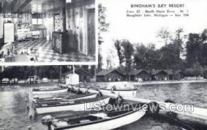 Bingham's Bay Resort in Houghton Lake, Michigan