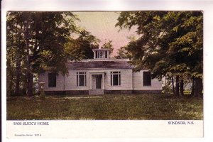 Sam Slick's Home, Windsor, Nova Scotia Warwick 1571 S,
