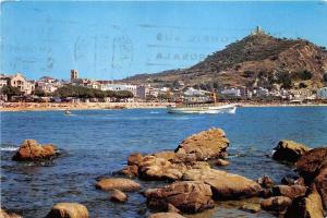 BG27628 blanes costa brava a playa desde la palomera ship bateaux   spain