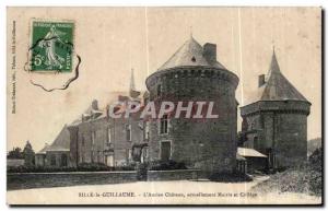 Old Postcard Sille Guillaume The Old Chateau actuellment Mayor and Collage