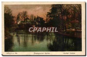 Old Postcard Zoologischer Garten Koln