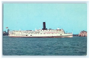 City Of Norfolk Baltimore Steamer Ship Boat MD Maryland Postcard (BM19)