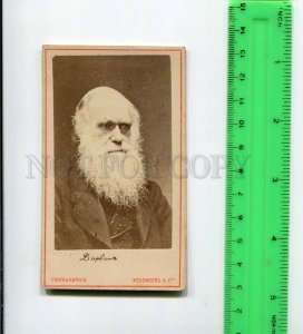 416534 Charles DARWIN English naturalist CDV PHOTO Vintage 