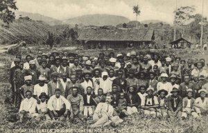 cameroon, LOLODORF, Delegates to Bible Conference Elat (1910s) Mission Postcard