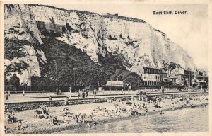 uk51349 east cliff dover real photo uk