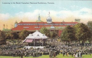 Postcard Band Canadian Ntl Exhibition Toronto Canada