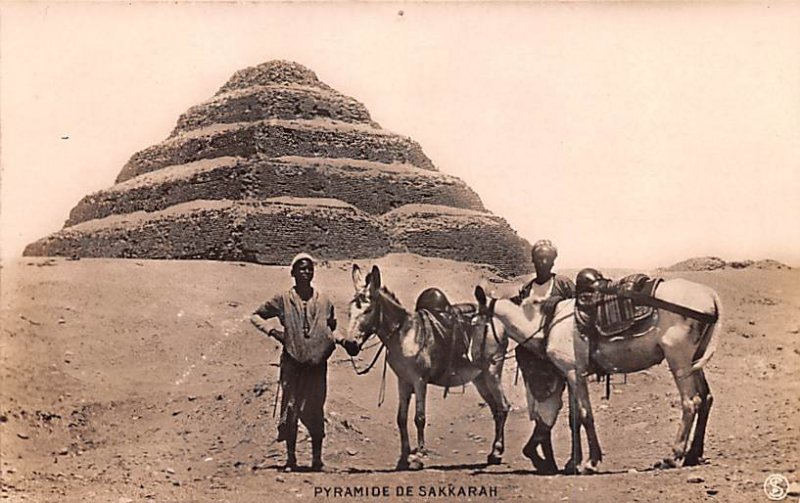 Pyramide Sakkarah Egypt, Egypte, Africa Unused 