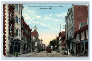 c1910s South Ptomac Street Hagerstown, Md. Postcard F113E