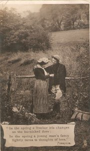 Couple romance. In the spring a livelier.. Tuck Illustrated Poets Ser. PC #