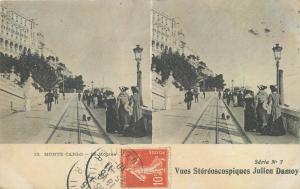 Lot 27 early stereo views all MONACO Casino Monte Carlo stereographic views 