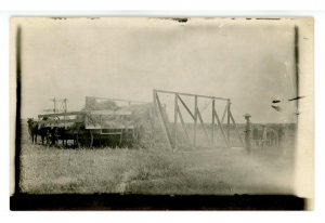 Haying - The Old Fashion Way       *RPPC