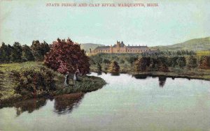 State Prison Carp River Marquette Michigan 1910c postcard