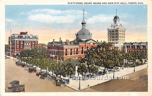 Elk's Home, Court House & New City Hall - Tampa, Florida FL  