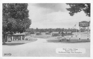 Postcard New Hampshire Northwood Ridge Ryder's Cabin Village #38269 23-8294