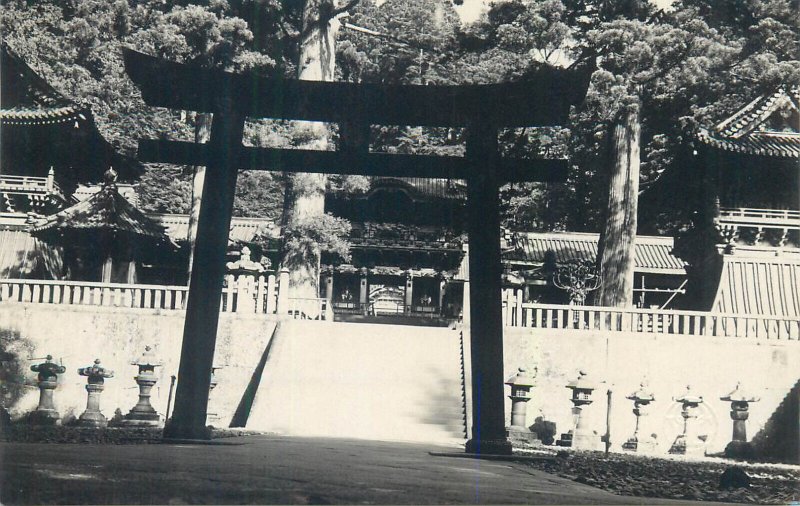 Japan Nikko real photo postcards